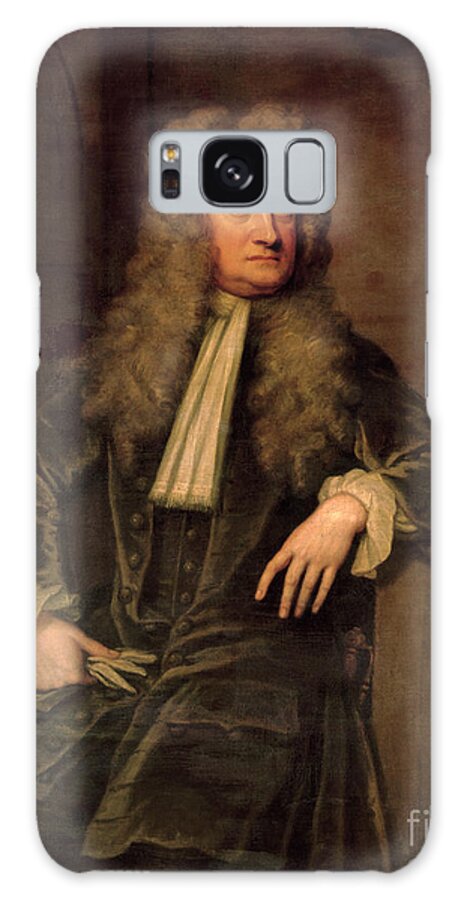 Sir Galaxy Case featuring the painting Sir Isaac Newton by Godfrey Kneller