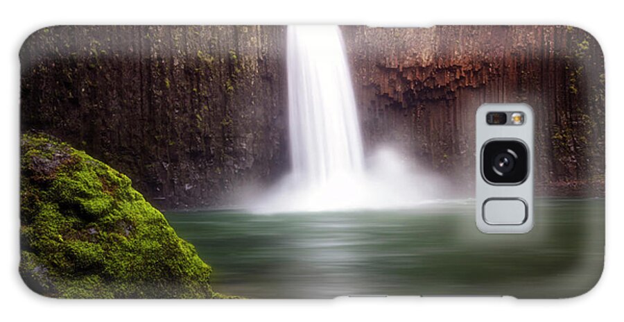 Abiqua Falls Galaxy Case featuring the photograph Smooth Morning by Nicki Frates