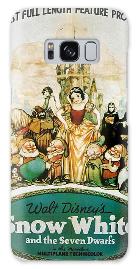 Snow White And The Seven Dwarfs Galaxy Case featuring the photograph Snow White and the Seven Dwarfs by Georgia Clare