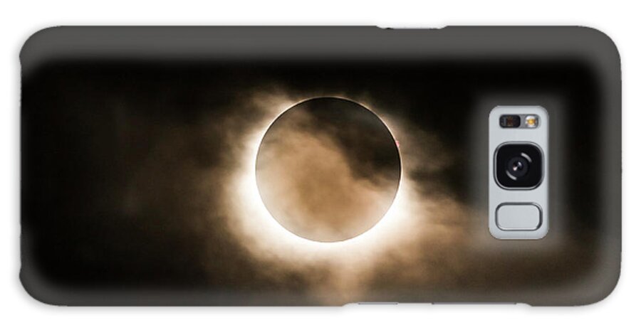 Eclipse Galaxy Case featuring the photograph Solar Eclipse ii by Ryan Heffron