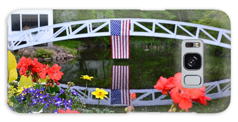 Flag Galaxy Case featuring the photograph Somesville, Maine by Colleen Phaedra