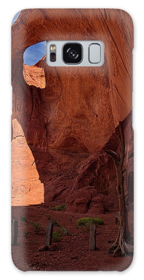 Monument Valley Galaxy Case featuring the photograph Sometimes You Will Find Me In The Shadows by Lucinda Walter