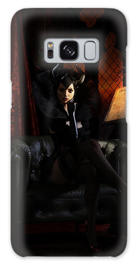 Witch Galaxy Case featuring the digital art Sorciere by Shanina Conway