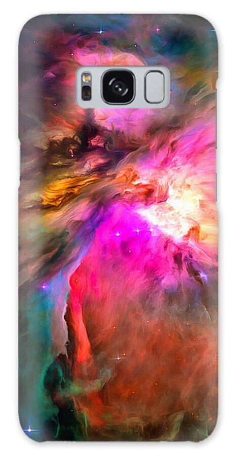 Orion Nebula Galaxy Case featuring the photograph Space image orion nebula by Matthias Hauser