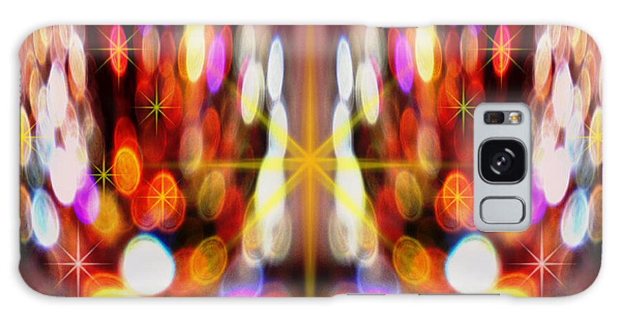 Art Galaxy Case featuring the photograph Sparkles #8885_2 by Barbara Tristan