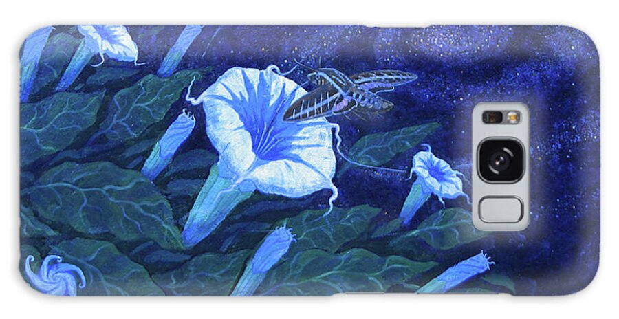  Galaxy Case featuring the painting Sphinx Moth by Jeff Sartain