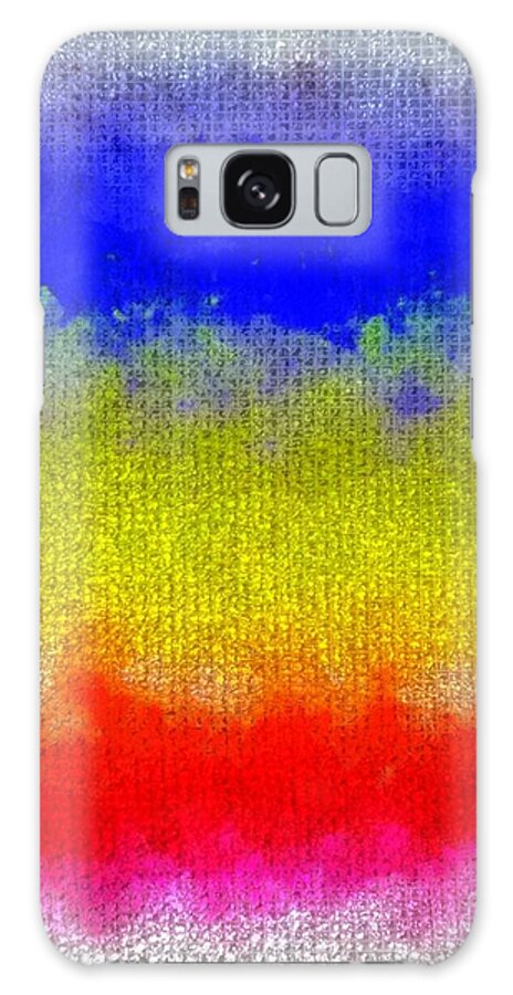 Spilled Paint 1 Galaxy S8 Case featuring the digital art Spilled Paint 1 by Darla Wood