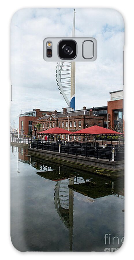 Spinnaker Galaxy Case featuring the photograph Spinnaker Tower Portsmouth by Chris Thaxter