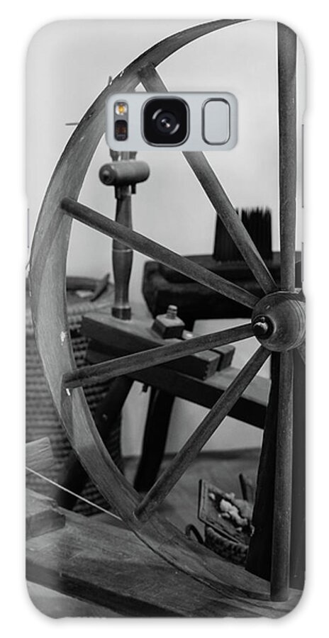Spinning Wheel Galaxy Case featuring the photograph Spinning Wheel at Mount Vernon by Nicole Lloyd