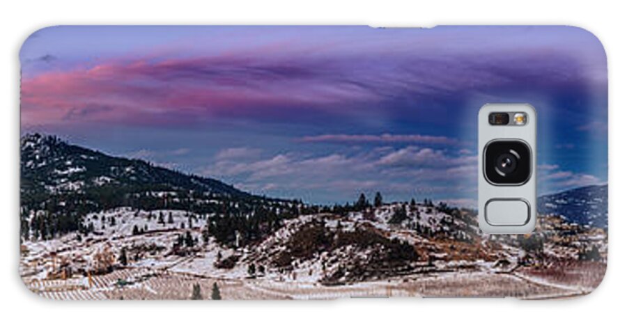 Landscape Galaxy Case featuring the photograph Spion Kop in Winter by Rod Sterling