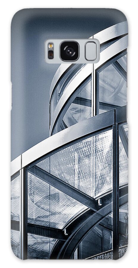 Spiral Galaxy Case featuring the photograph Futuristic Staircase by Dave Bowman