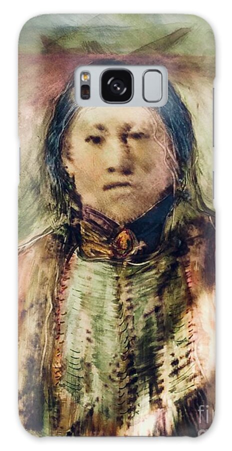 Native Cultural Survival Indigenous Native American First Nation Aboriginal Global Totems Galaxy S8 Case featuring the painting Spirit Healer by FeatherStone Studio Julie A Miller