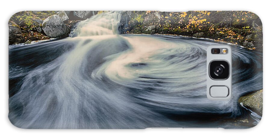 Waterfall Galaxy Case featuring the photograph Spirited Waters #1 by Irwin Barrett