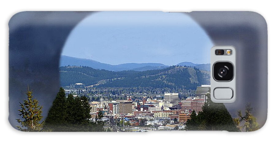 Spokane Galaxy Case featuring the photograph Spokane Near Perfect Nature by Ben Upham III