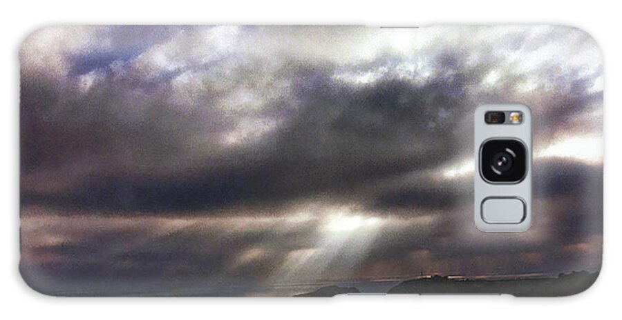 Marin Headlands Galaxy Case featuring the photograph Spot o' Sun by Michael McGowan