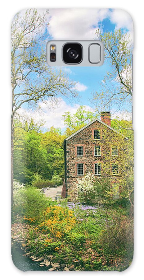 Stone Mill Galaxy Case featuring the photograph Spring at The Stone Mill by Jessica Jenney