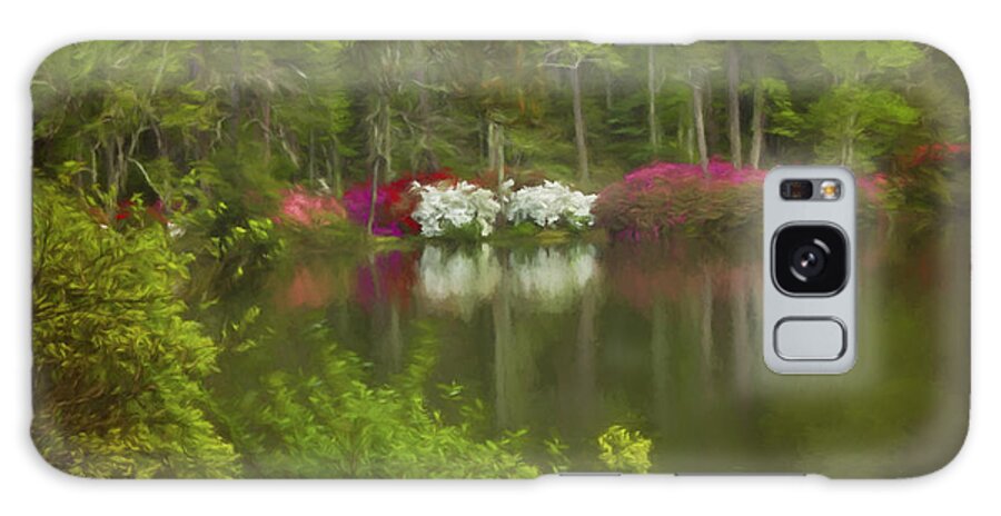 Landscape Photography Galaxy Case featuring the photograph Spring Daze by Mary Buck