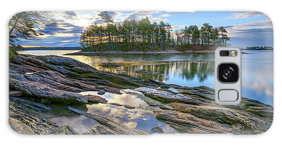 Wolfe's Neck Woods State Park Galaxy Case featuring the photograph Spring Morning at Wolfe's Neck Woods by Rick Berk