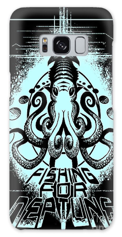 Tony Koehl Galaxy Case featuring the digital art Squid by Tony Koehl