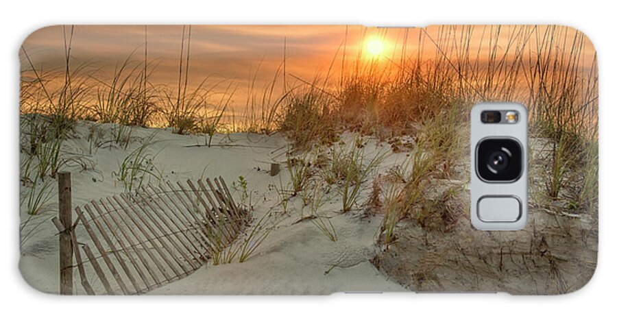 Beach Galaxy Case featuring the photograph St. Augustine Beach Sunset by Mitch Spence