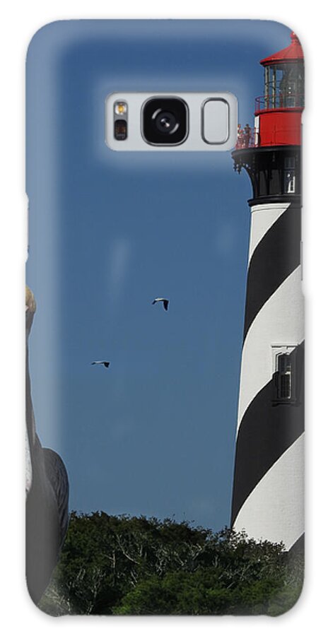 Lighthouse Galaxy S8 Case featuring the photograph St. Augustine Lighthouse by Rod Seel