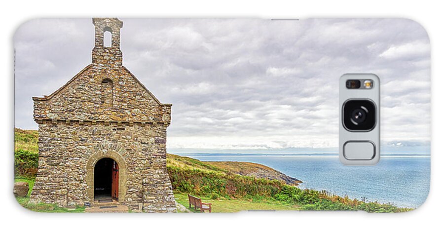 Pembrokeshire Galaxy Case featuring the photograph St Nons Retreat Chapel by Mark Llewellyn