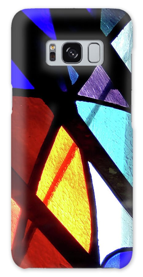 God Galaxy Case featuring the photograph Stained Glass #4717 by Barbara Tristan