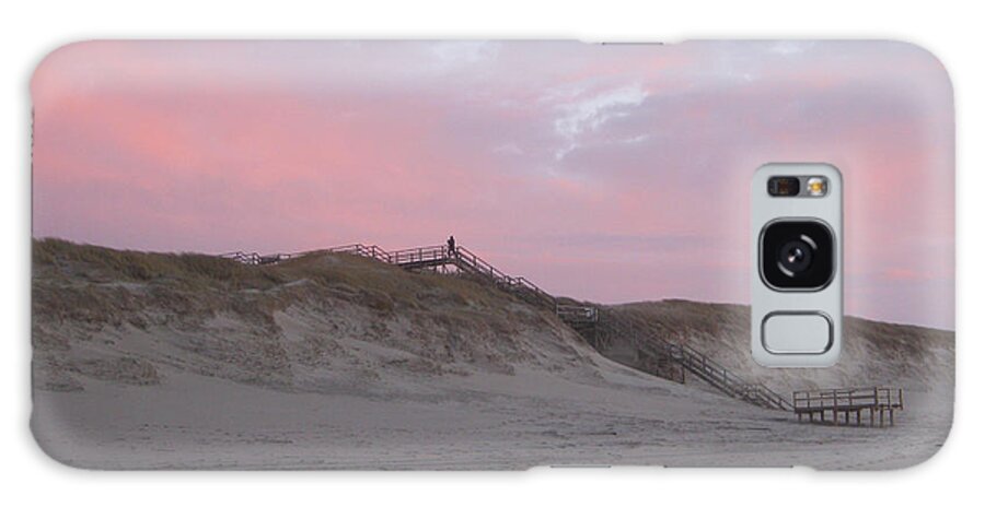 Stairway To Heaven Sunset Galaxy Case featuring the photograph Stairway to heaven sunset by Heidi Sieber