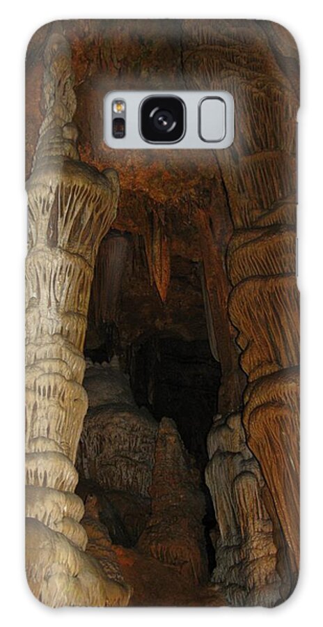 Stalacmites Galaxy Case featuring the photograph Stalacmites in Luray Caverns VA by Ausra Huntington nee Paulauskaite