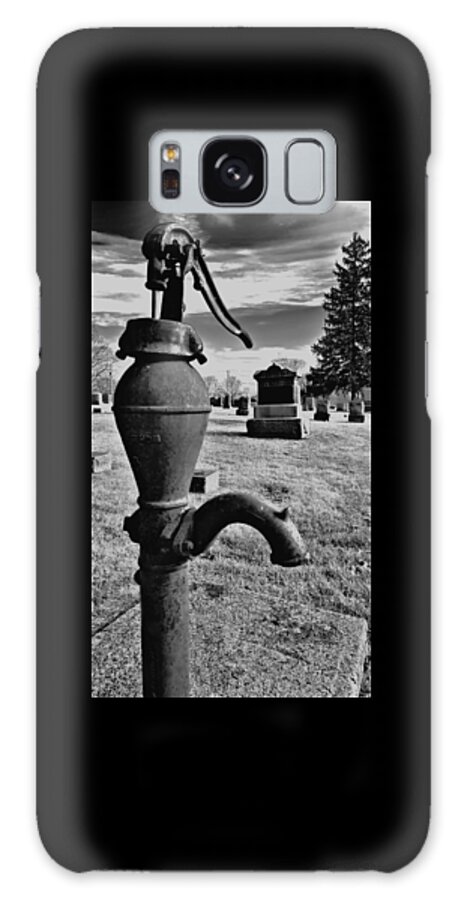 Cemetery Galaxy Case featuring the photograph Standing Watch by James Stoshak