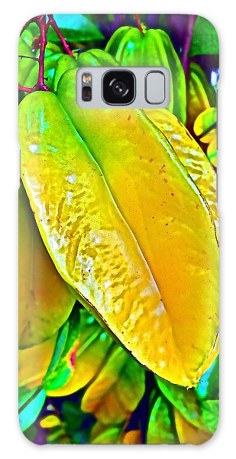 Star Fruit Galaxy Case featuring the photograph Star Fruit by Joan Reese