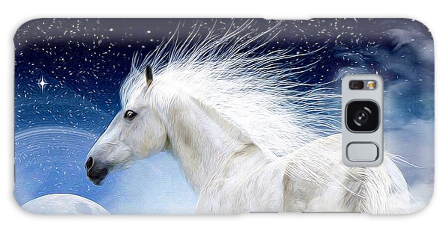 Horse Galaxy Case featuring the photograph The Star Gazer by Shannon Story