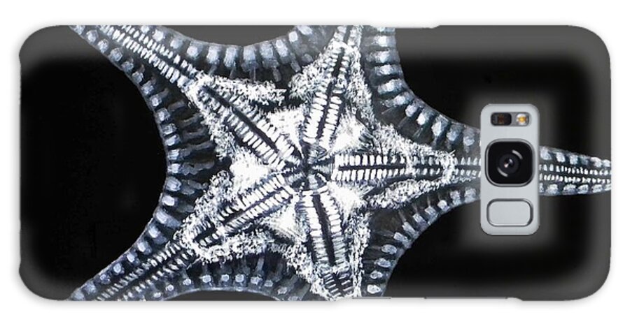 Starfish Galaxy S8 Case featuring the painting Starfish by JoAnn Wheeler