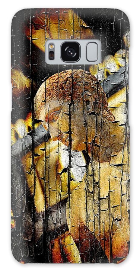Mucem Galaxy S8 Case featuring the photograph Statue Athlete by Jean Francois Gil