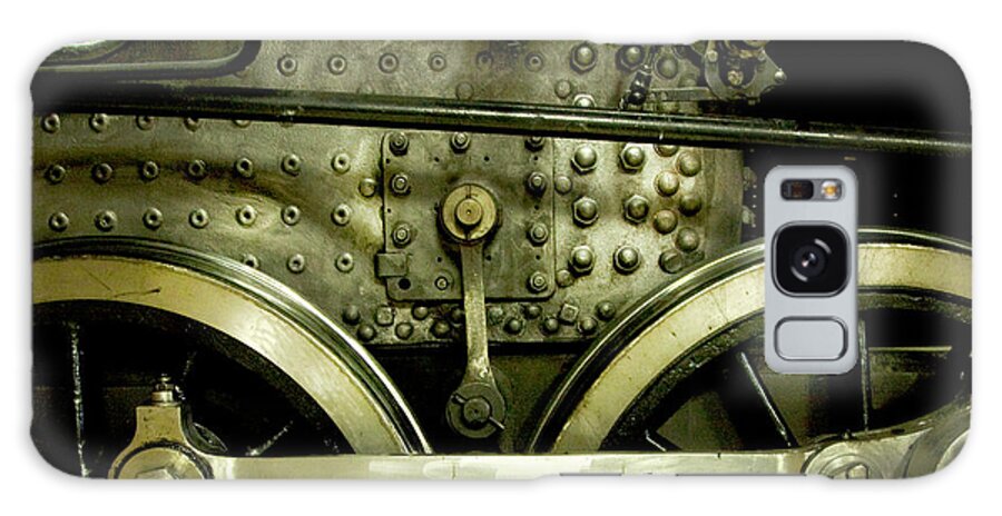 Train Photographs Galaxy Case featuring the photograph Steam Power I by Theresa Tahara