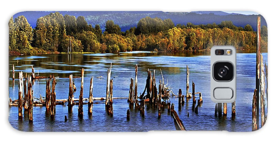 Steamboat Landing Galaxy Case featuring the photograph Columbia Steamboat Landing by John Christopher