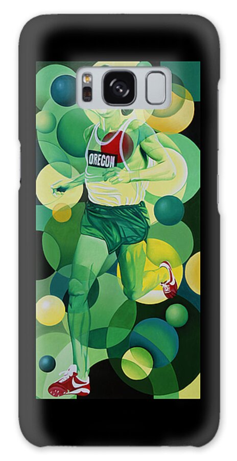 Steve Prefontaine Galaxy Case featuring the painting Steve Prefontaine by Joshua Morton