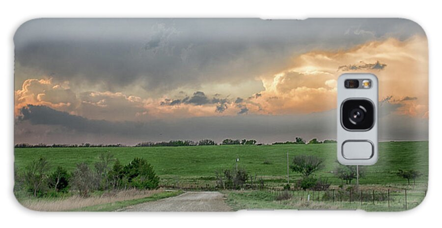Kansas Galaxy Case featuring the photograph Storm Clouds #1 by Jolynn Reed