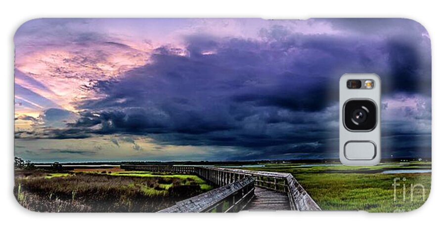 Surf City Galaxy Case featuring the photograph Storm Clouds by DJA Images