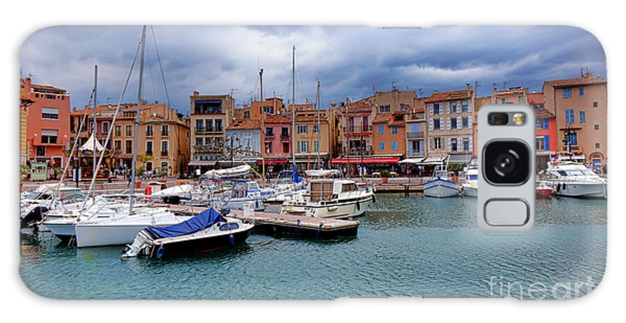 Cassis Galaxy Case featuring the photograph Storm Over Cassis by Olivier Le Queinec