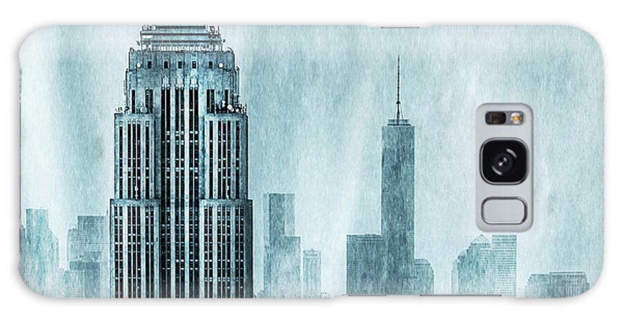 Empire State Building Galaxy Case featuring the digital art Storm Troopers by Az Jackson