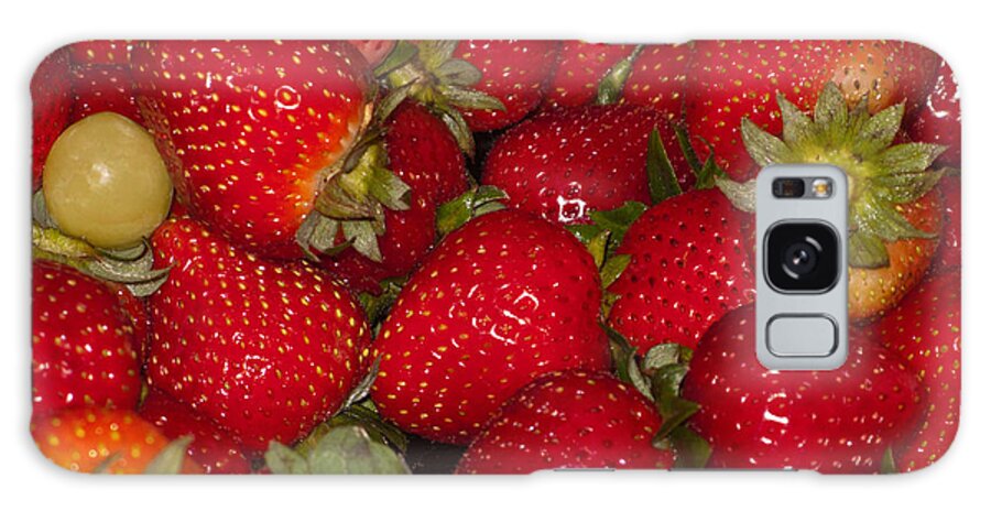 Food Galaxy Case featuring the photograph Strawberries 731 by Michael Fryd