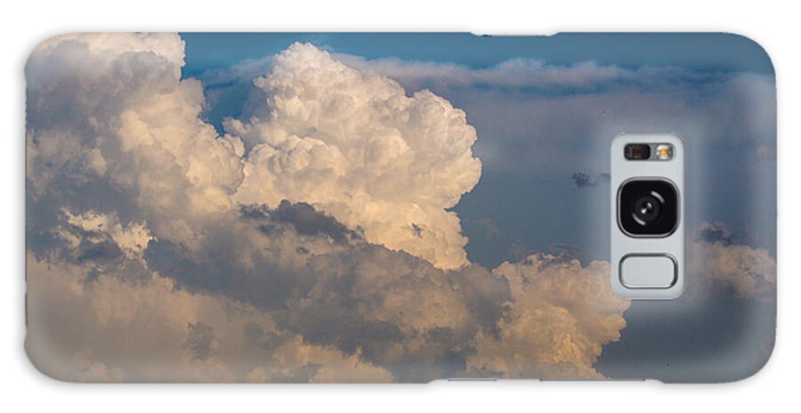 Nebraskasc Galaxy Case featuring the photograph Strong Nebraska Thunderstorm Cells by NebraskaSC