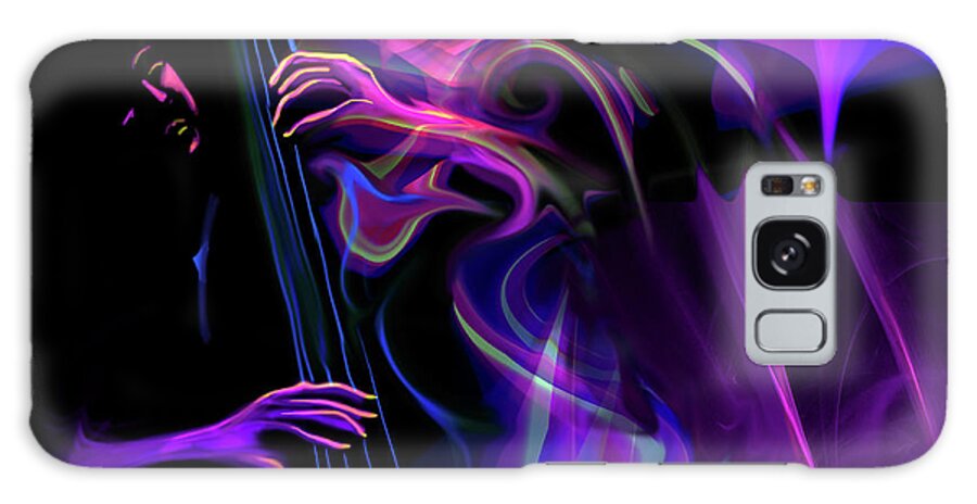 Sub Space Thunder Galaxy S8 Case featuring the painting Sub Space Thunder, the man with 6 fingers by DC Langer