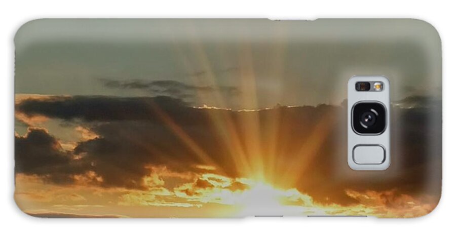  Galaxy Case featuring the photograph Suburban Sunset by Brad Nellis