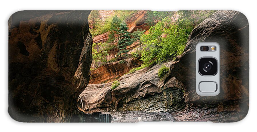 Zion Galaxy S8 Case featuring the photograph Subway Canyon by Dave Koch