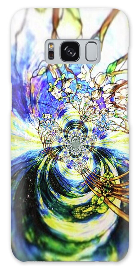 Abstract Galaxy Case featuring the photograph Sucked into the Vortex by Stacie Siemsen