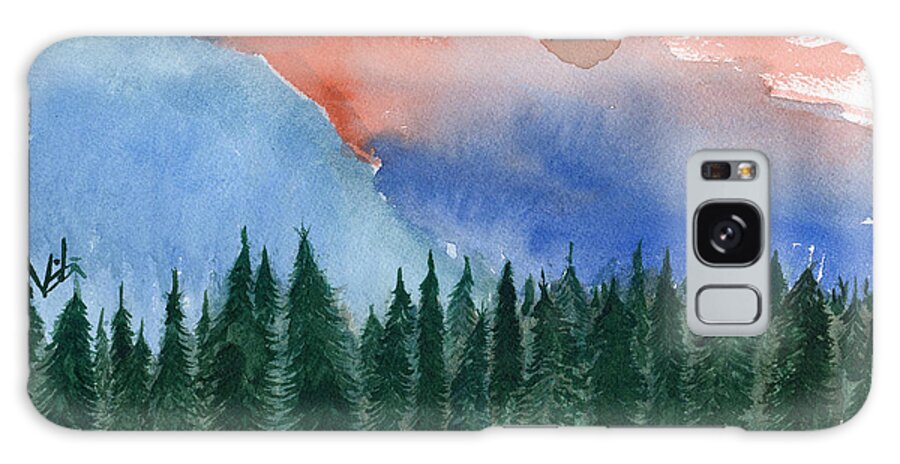 Montana Galaxy Case featuring the painting Summer Day by Victor Vosen
