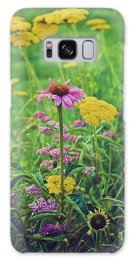 Landscape Galaxy S8 Case featuring the photograph Summer Flowers by Virginia Folkman