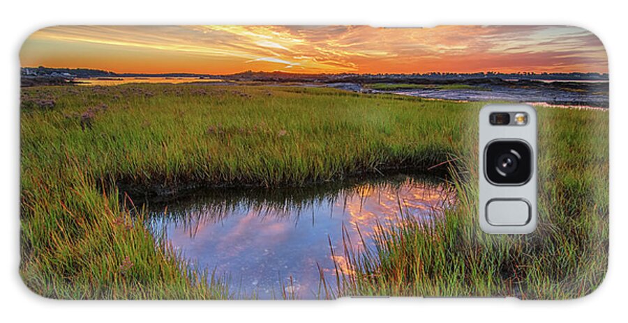 Pott's Point Galaxy Case featuring the photograph Summer Morning at Pott's Point by Kristen Wilkinson